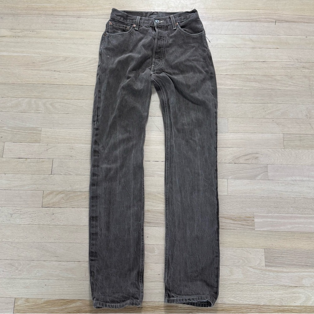 Levi's Men's Straight Jeans in Dark Gray